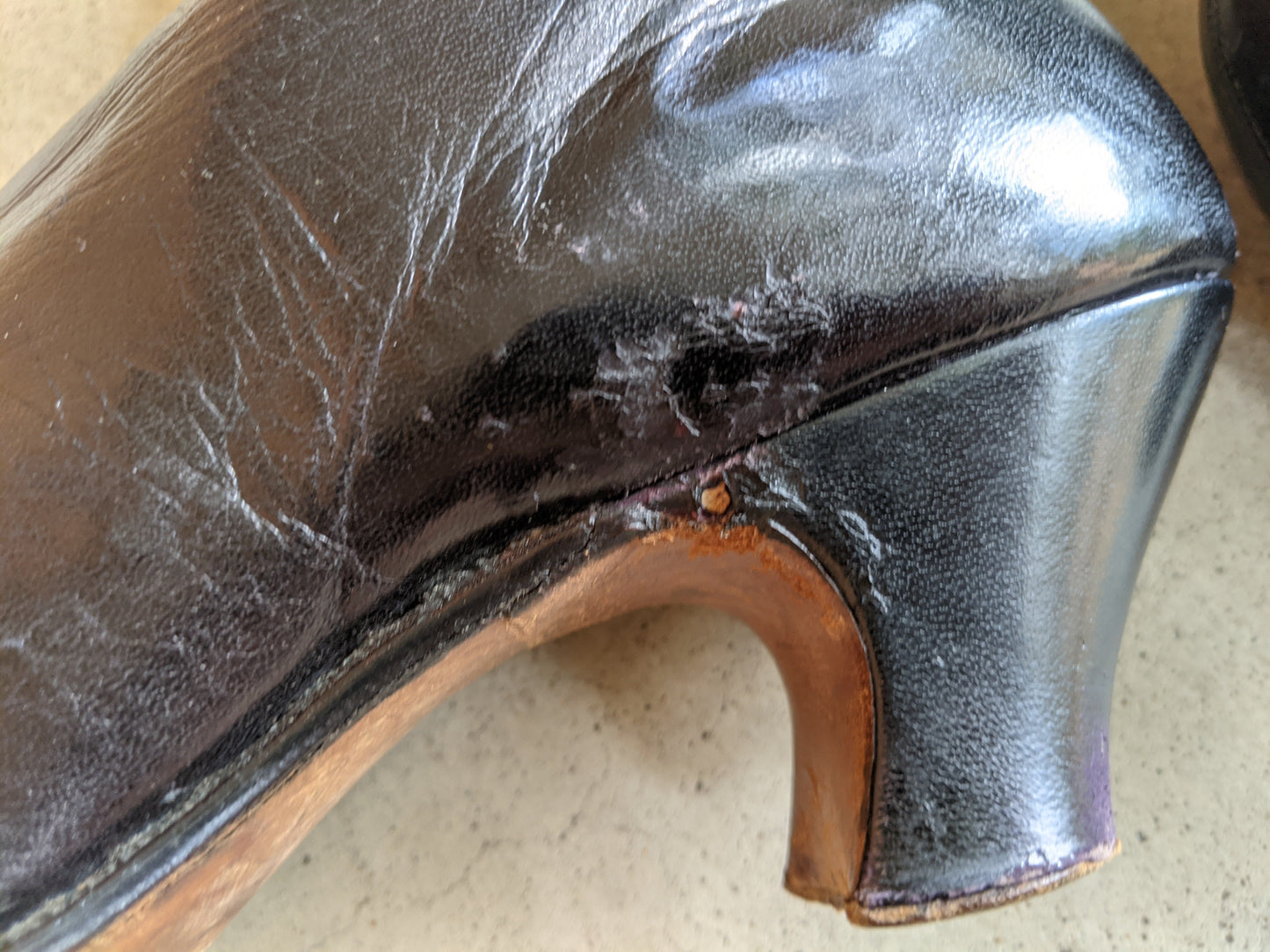 1900s Side Lacing Boots | Approx Sz 7.5-8