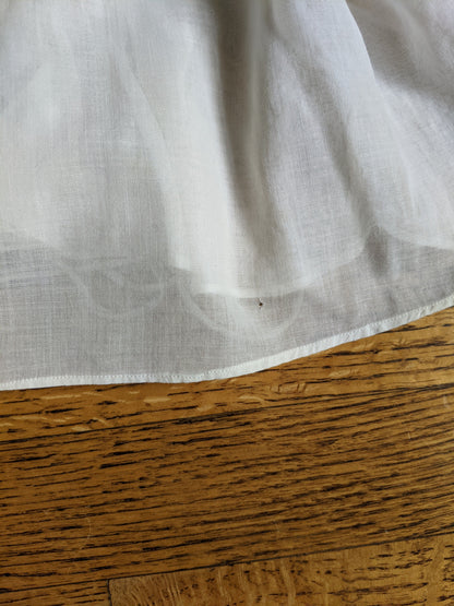 1910s Lilac Embroidered Blouse
