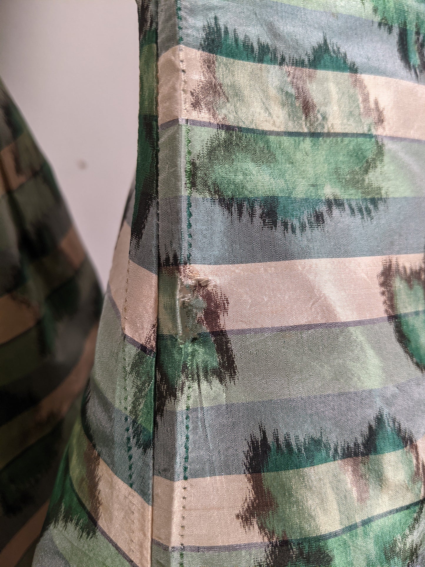 1890s Green Leaf Pattern Dress | Study + Display