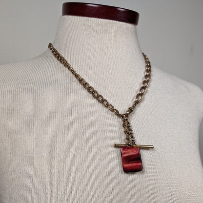 19th c. Watch Fob Necklace