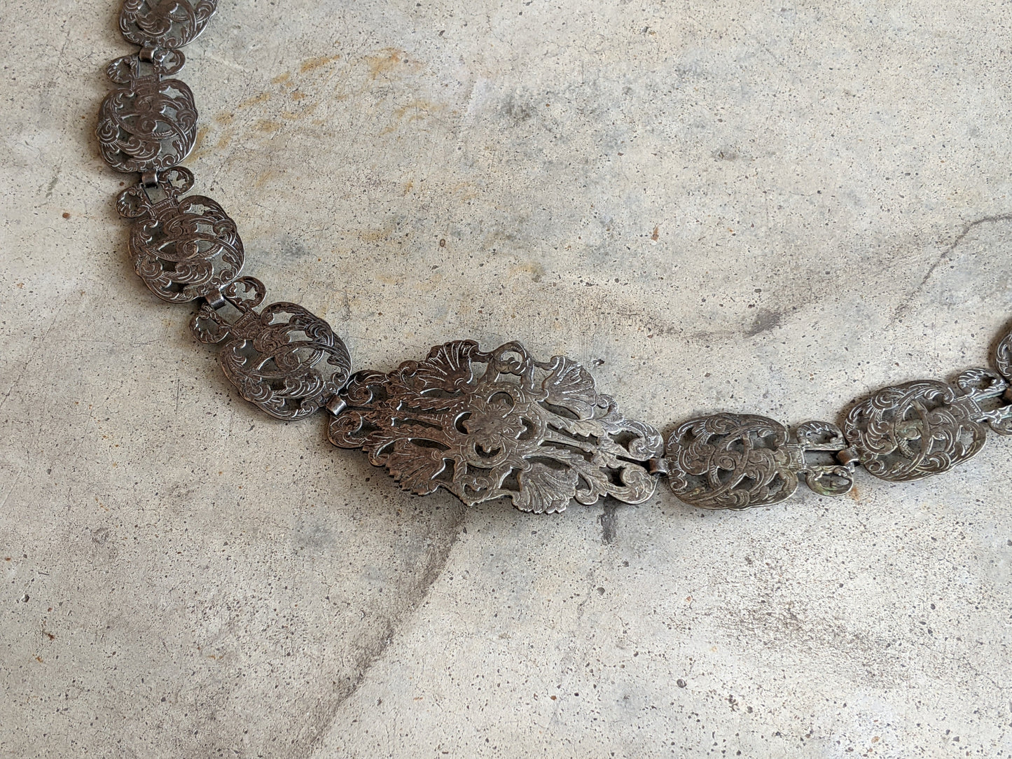 1900s EPNS Belt | 28" Waist