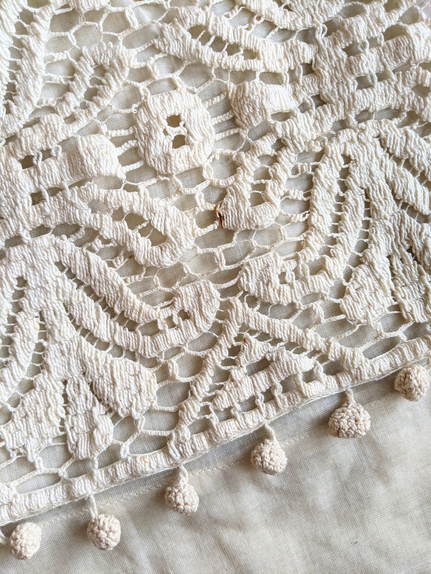 Early 1910s Crochet Lace Dress