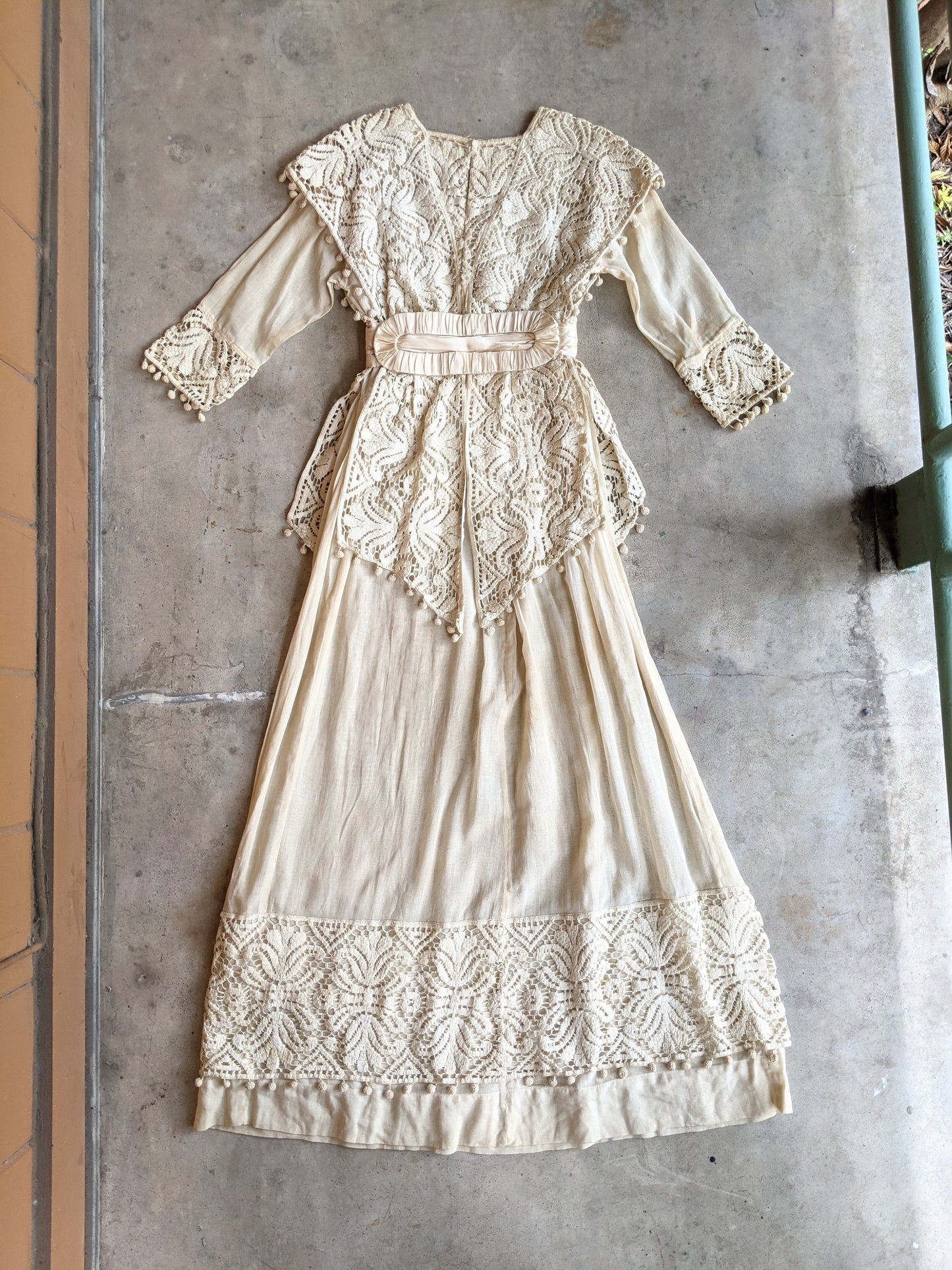 Early 1910s Crochet Lace Dress