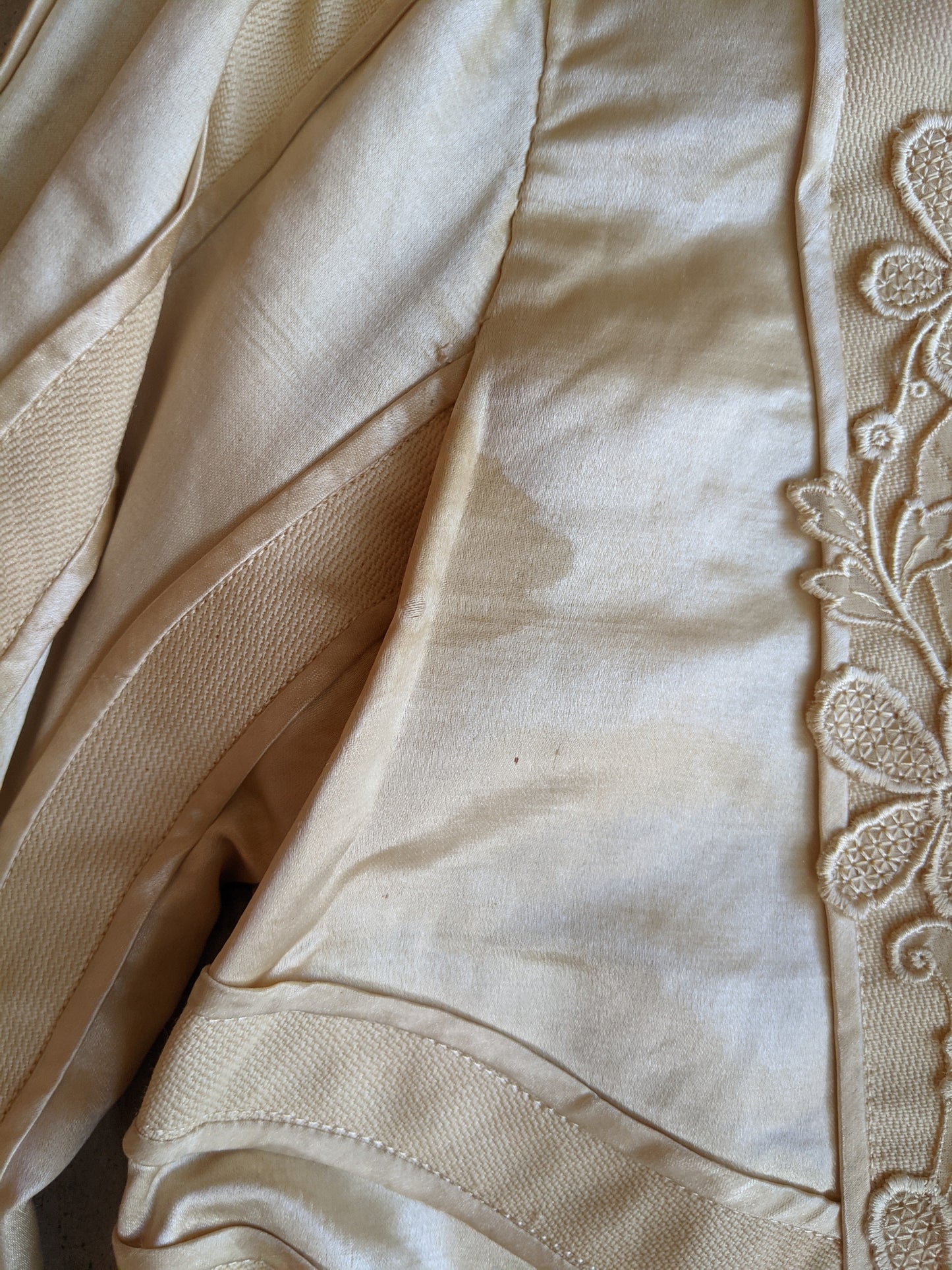 1900s Cream Silk Shirt-Waist | Study + Display
