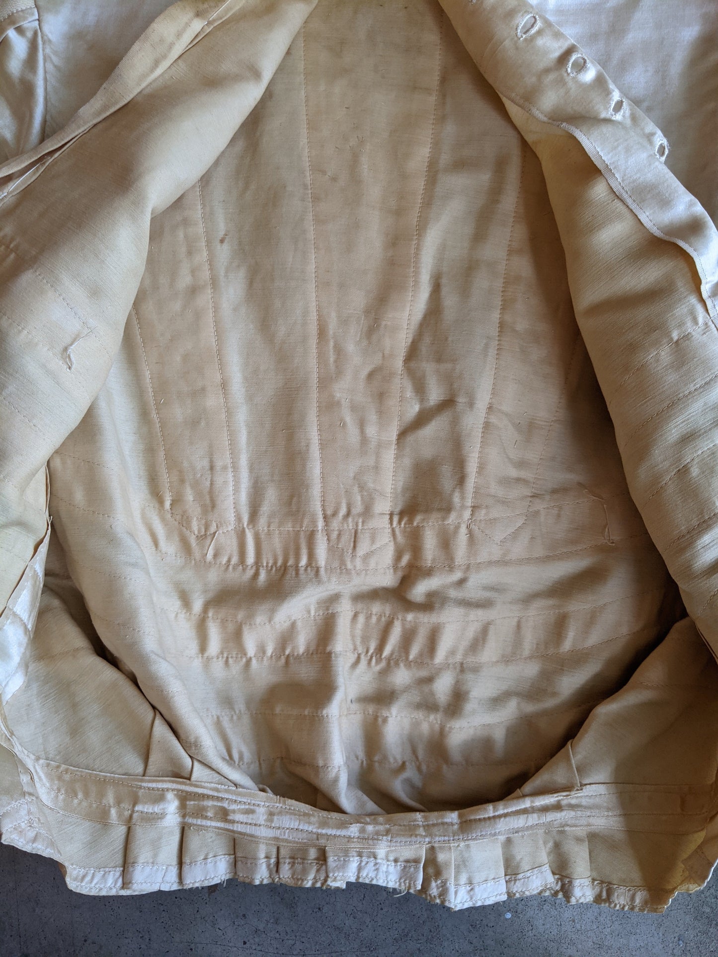 1900s Cream Silk Shirt-Waist | Study + Display