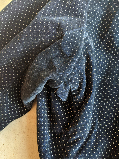 1902-1903 Blue Velveteen Shirt-Waist