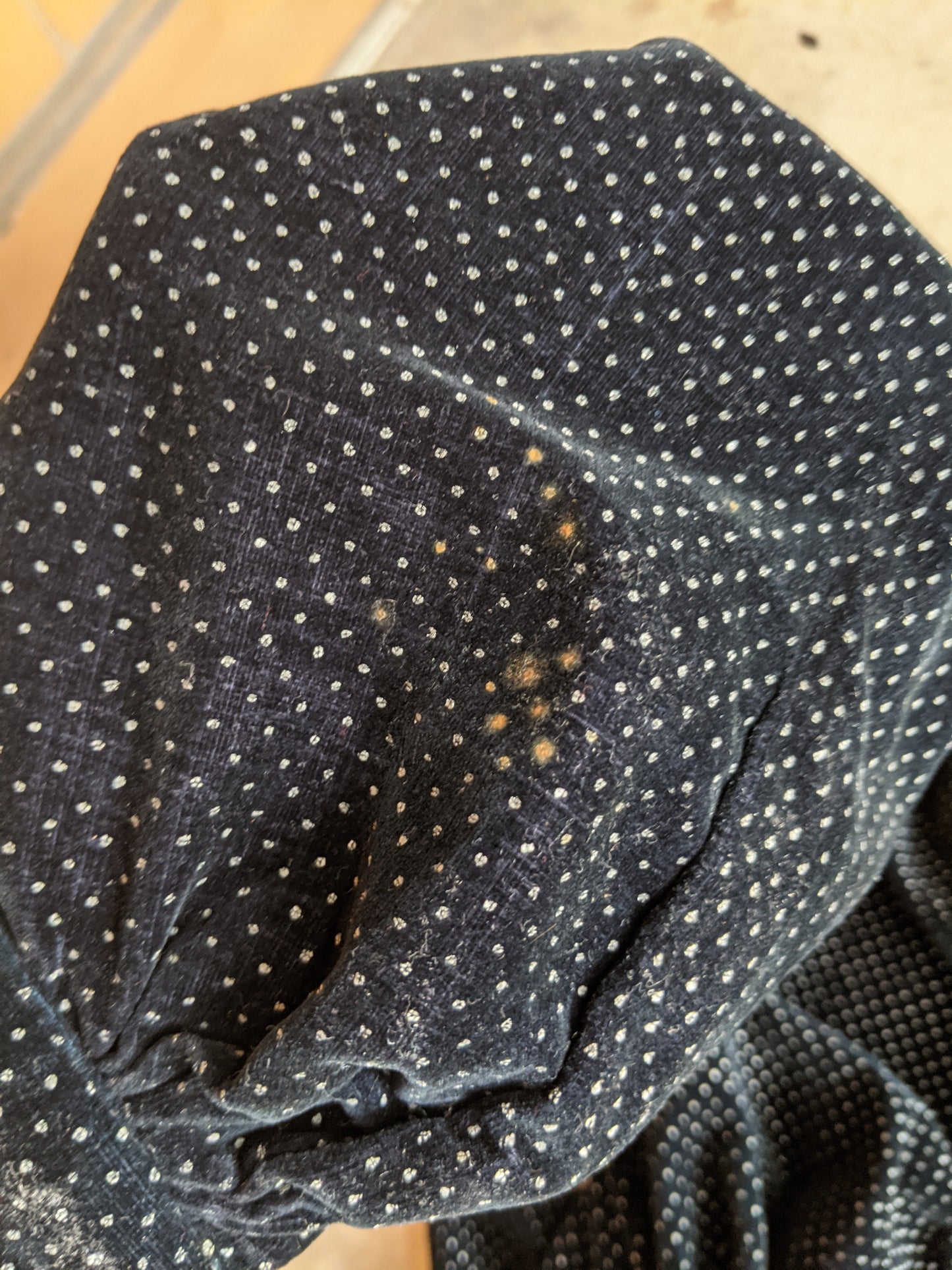 1902-1903 Blue Velveteen Shirt-Waist
