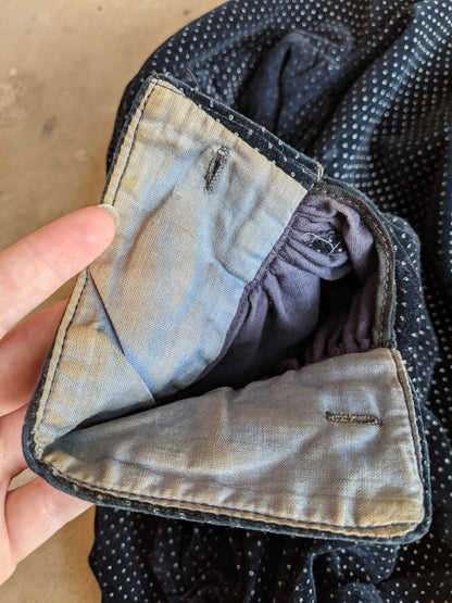 1902-1903 Blue Velveteen Shirt-Waist