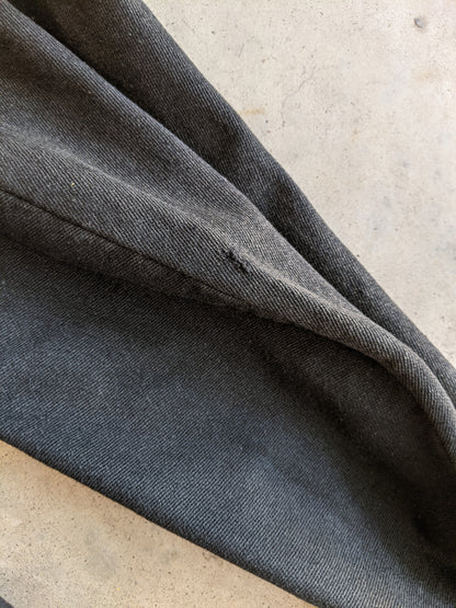 1900s Dark Grey Puff Sleeve Jacket