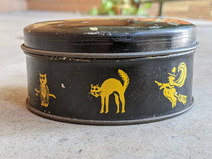 1930s Tindeco Halloween Tin