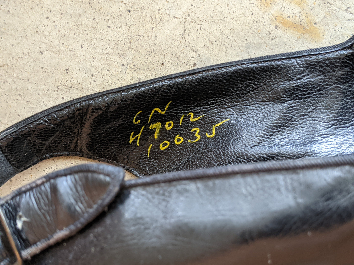 1940s Black Platform Peep Toe Heels | Sz 6N