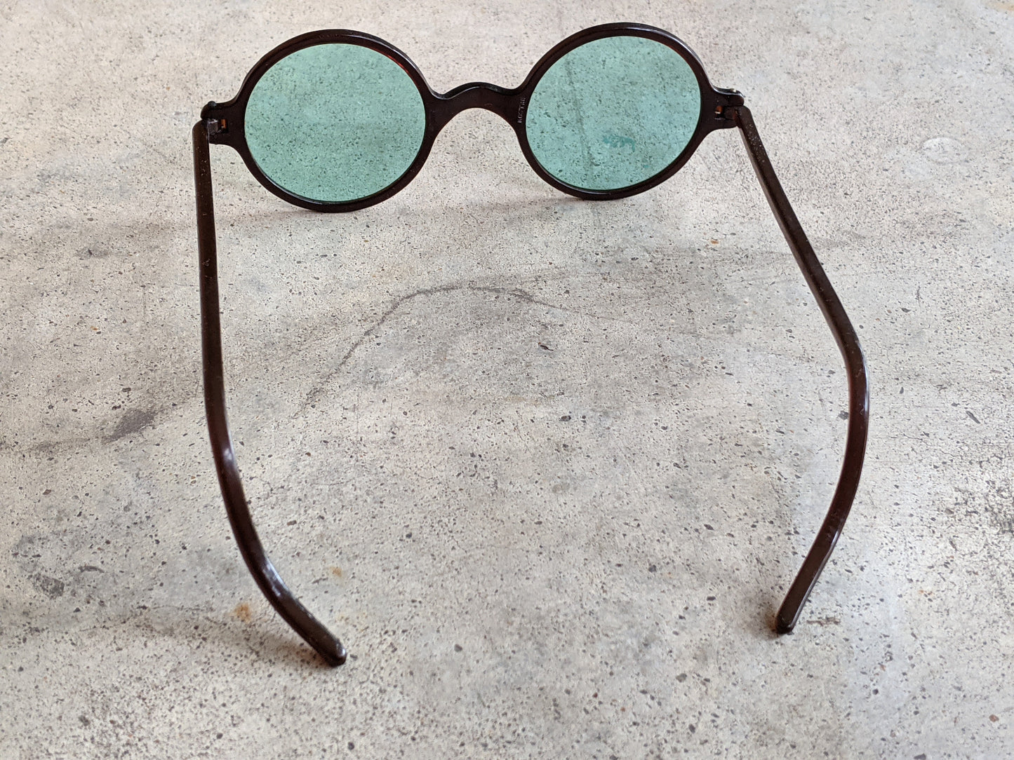 Green Tinted Willson Glasses c. 1920s