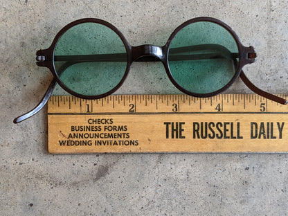 Green Tinted Willson Glasses c. 1920s