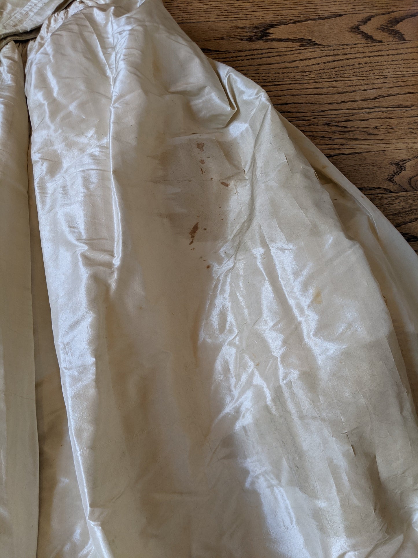 RESERVED LISTING | c. 1860 Wedding Gown