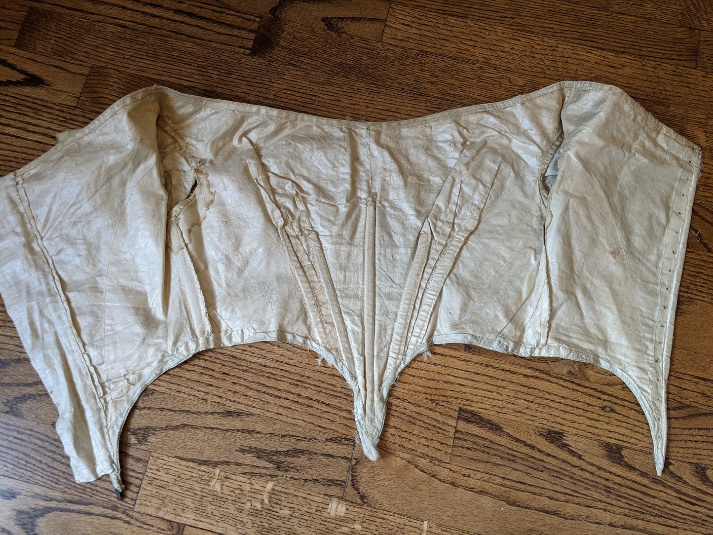 RESERVED LISTING | c. 1860 Wedding Gown
