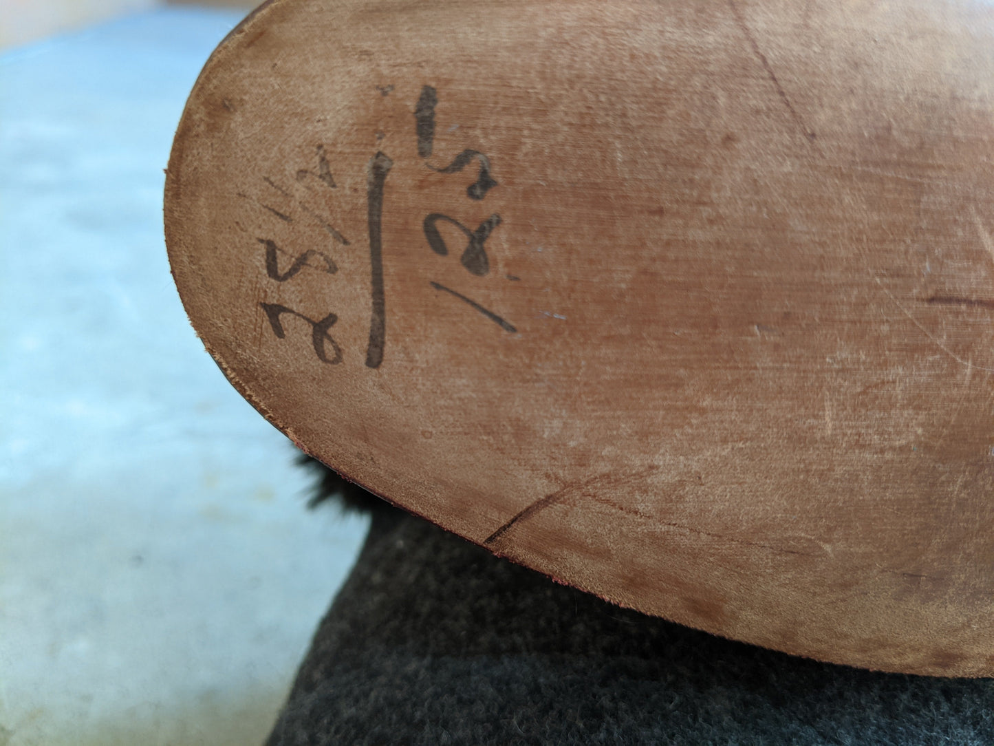 c. 1890s-1900s Felt + Fur Slippers