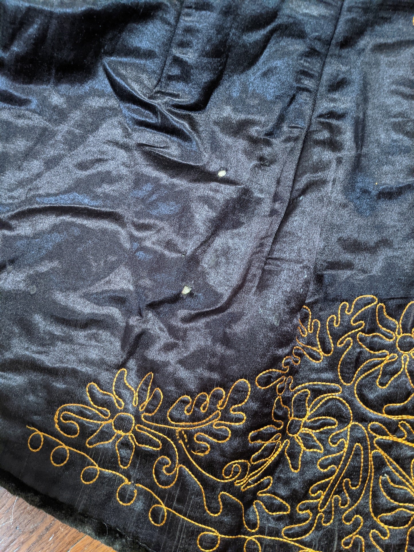 c. 1890 Silk "Seal" Plush Jacket