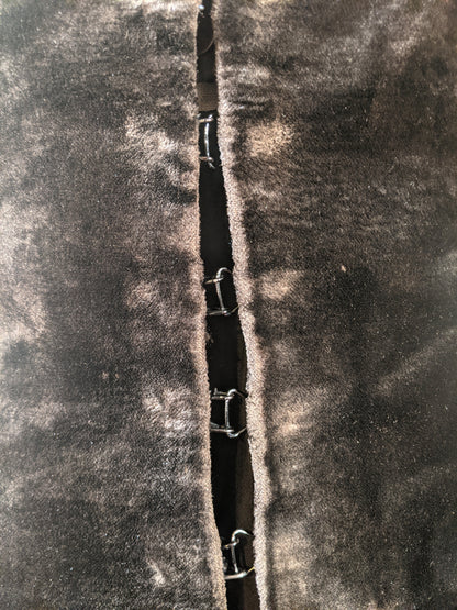 c. 1890 Silk "Seal" Plush Jacket