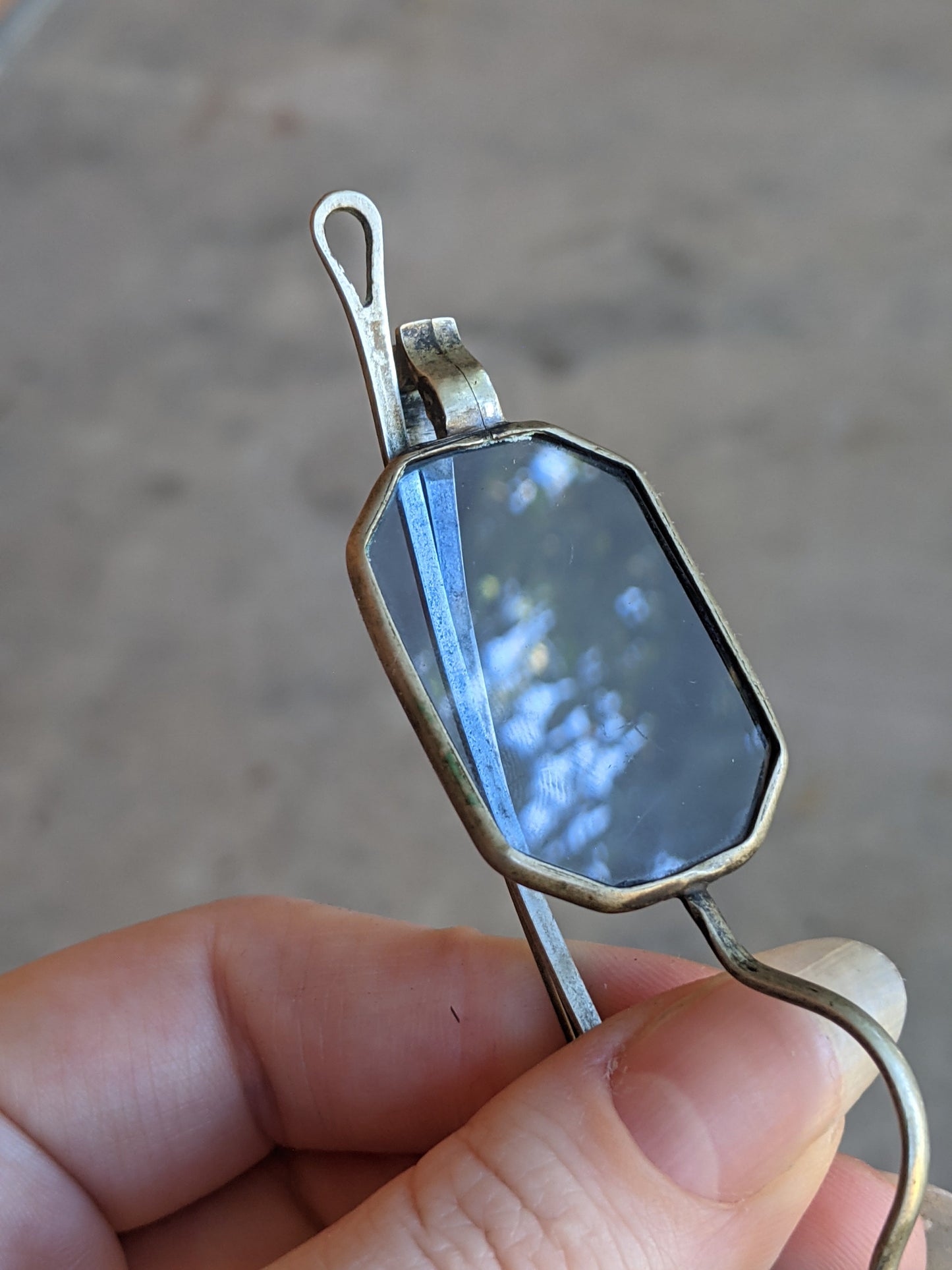19th c. Blue Tinted Glasses