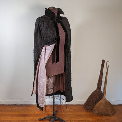 1910s-1920s Vampy Brocade Cape