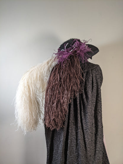 1910s Titanic Era Beaver + Ostrich Hat
