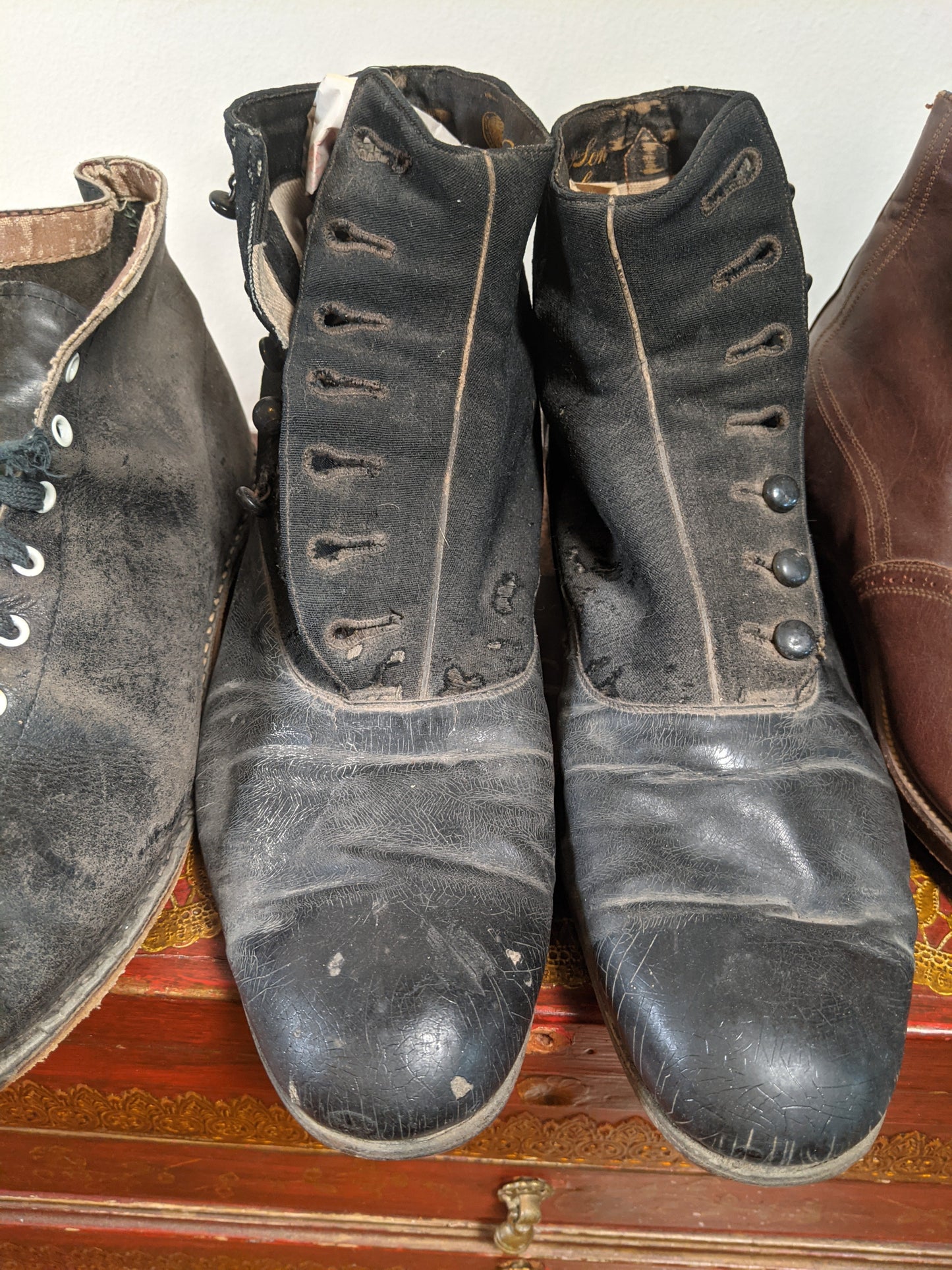 RESERVED LISTING | Three Pair of Boots for Study