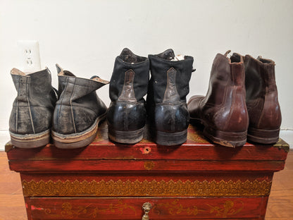 RESERVED LISTING | Three Pair of Boots for Study