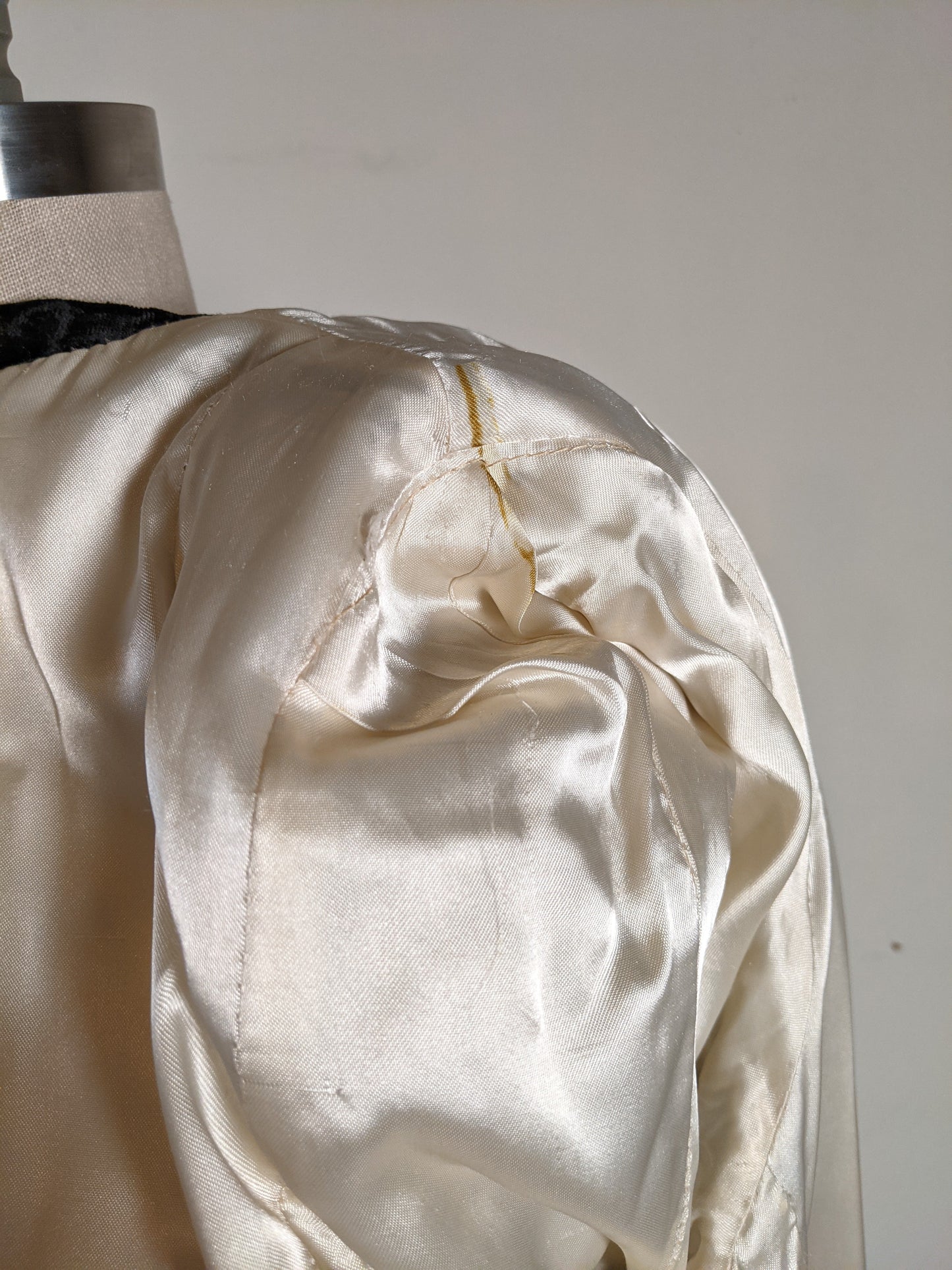 c. 1930s-1940s Hooded Velvet Cloak