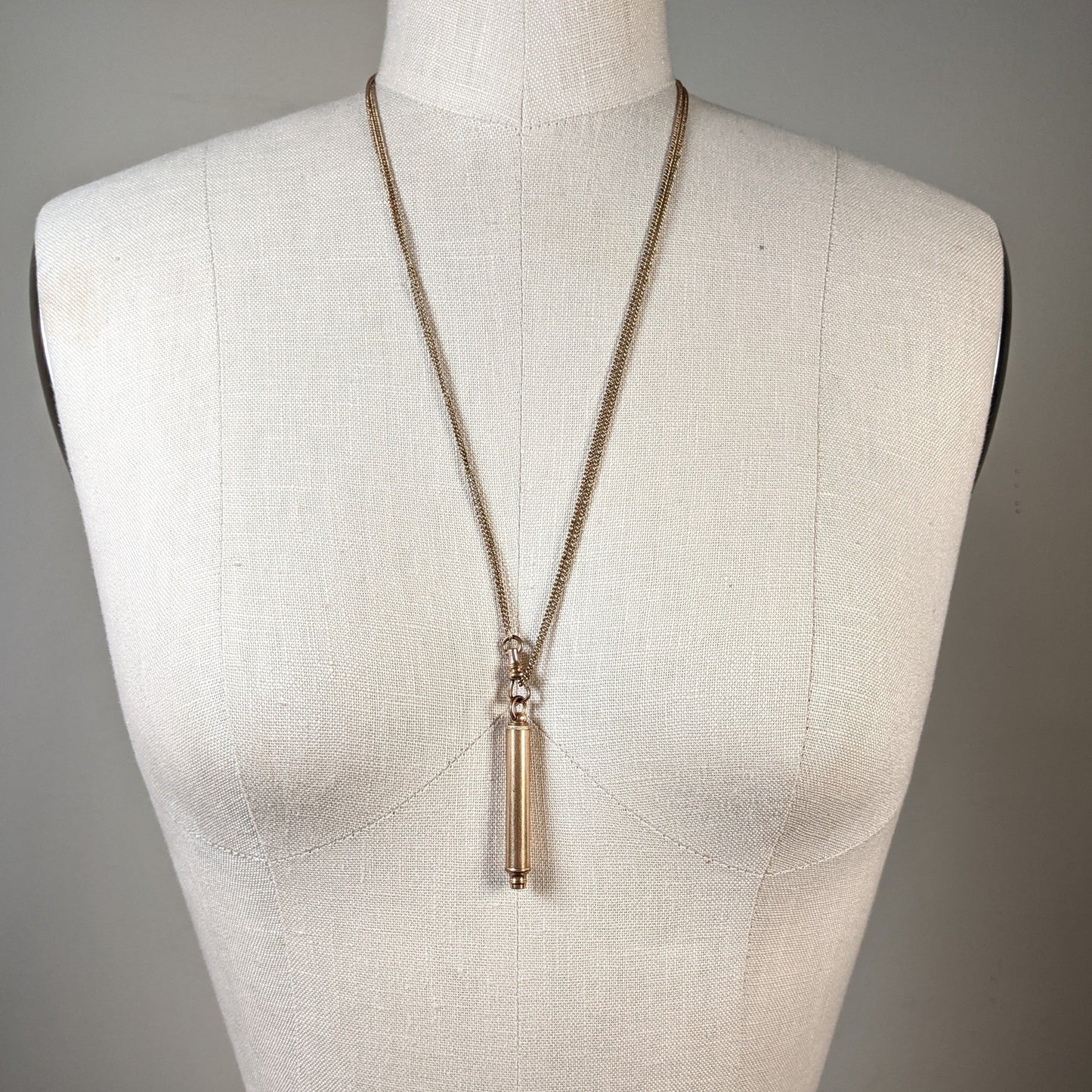c. 1890s-1900s "Magic" Pencil on Long Guard Chain