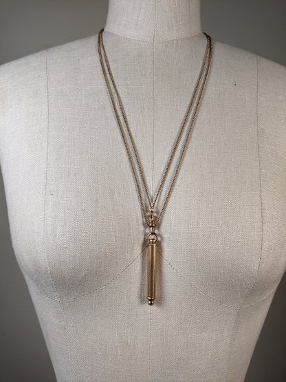 c. 1890s-1900s "Magic" Pencil on Long Guard Chain