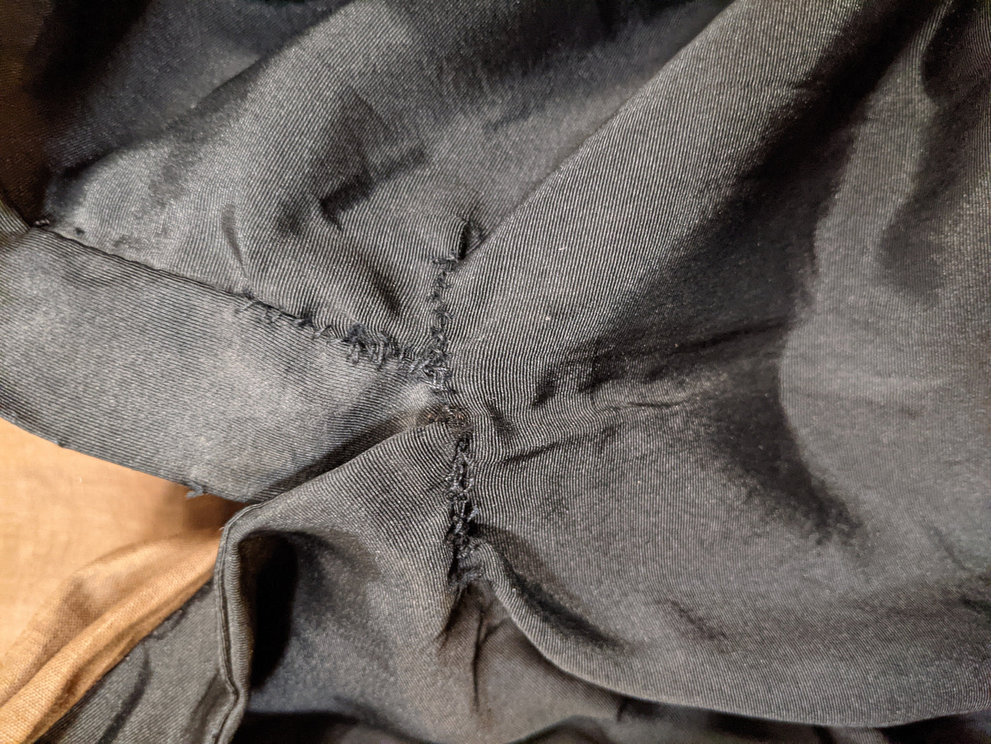 1890s Black Dress | Bodice + Skirt