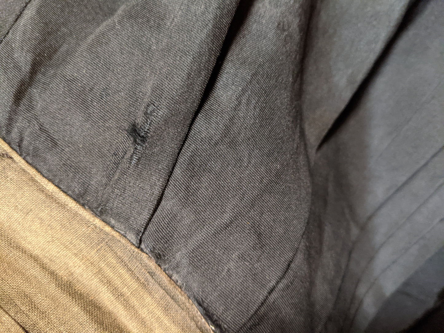1890s Black Dress | Bodice + Skirt