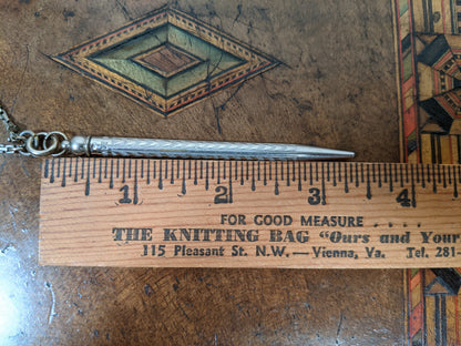 c. 1930s-40s Telescoping Pencil on Chain