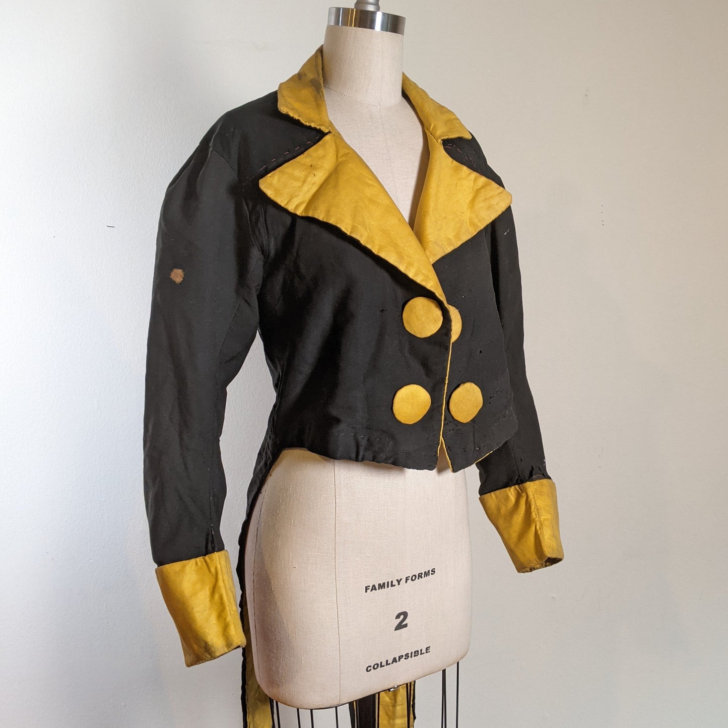 19th c. Costume Jacket with Tails