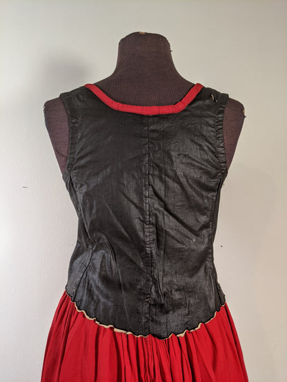 Antique Folk Costume | Bodice + Skirt