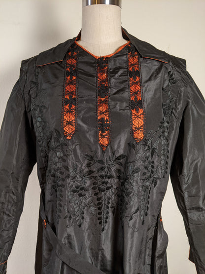 RESERVED | Late 1910s Halloween Aesthetic Tunic Dress