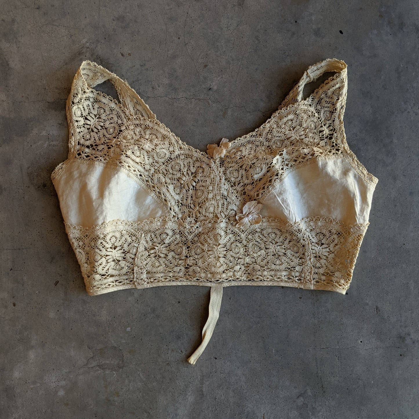 1910s Cotton Lace Brassiere