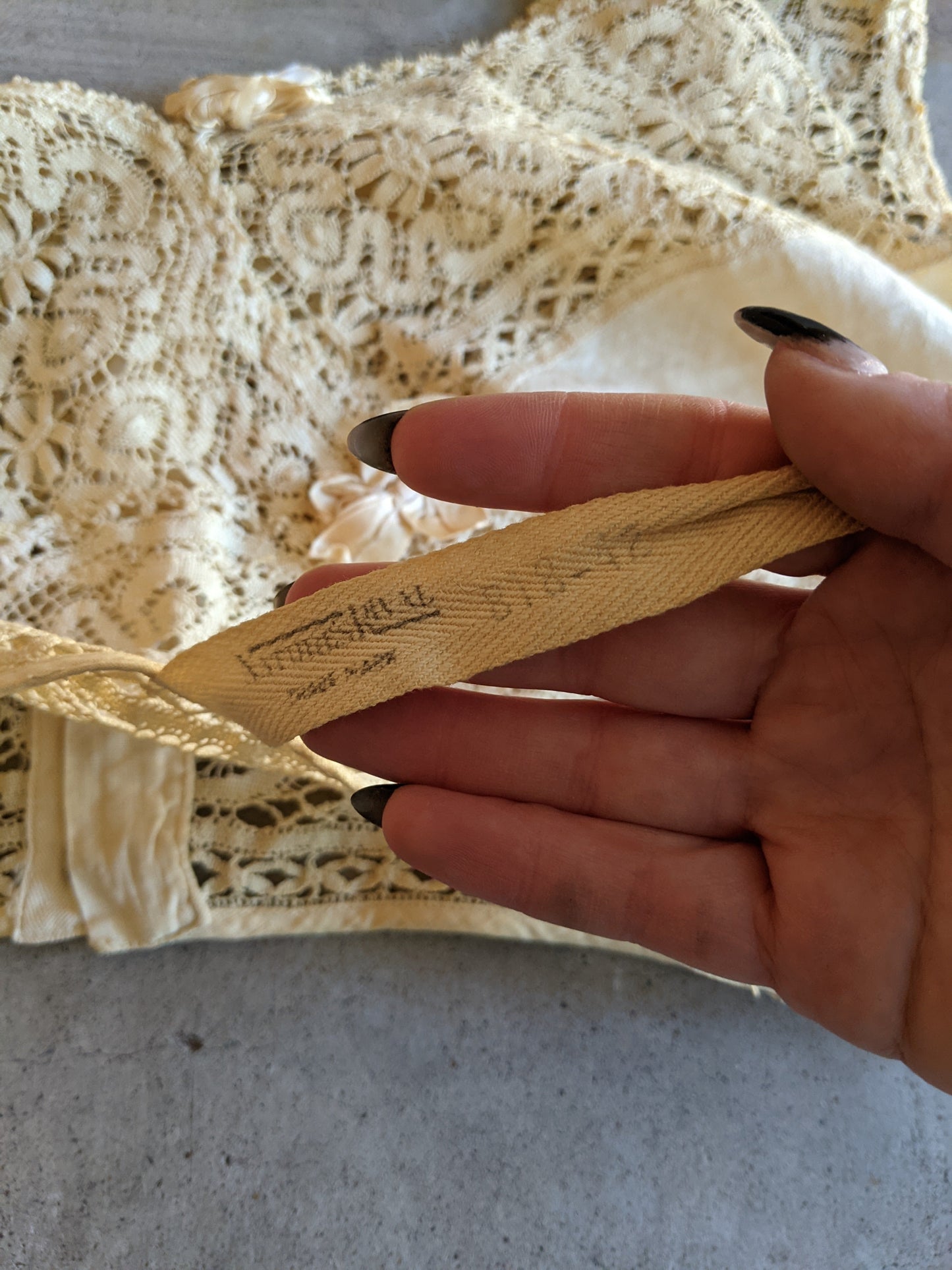 1910s Cotton Lace Brassiere