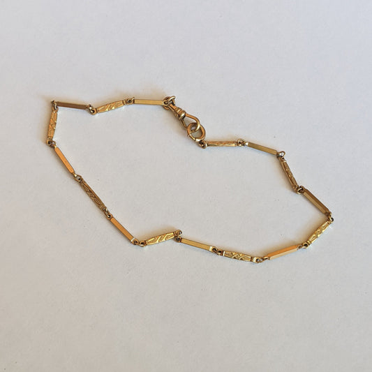 Late 19th c. Gold Filled Watch Chain Choker