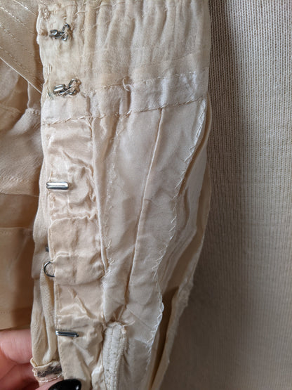 c. 1900 Silk Lace Bodice