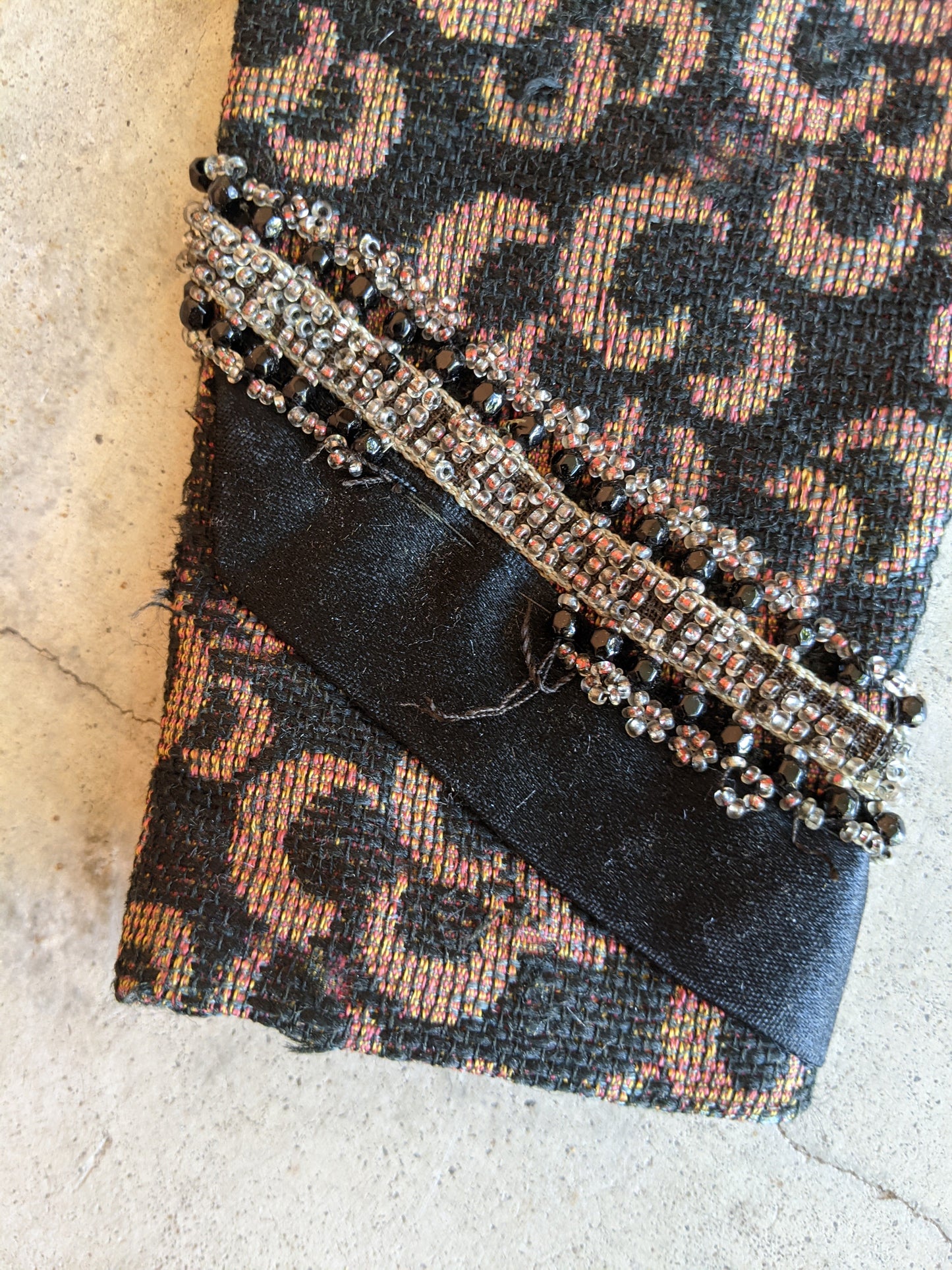 c. 1897 Crescent Moon Pattern Bodice | Study + Display