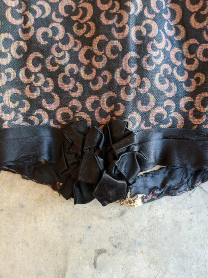 c. 1897 Crescent Moon Pattern Bodice | Study + Display