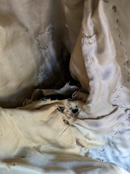 1908-1909 Beaded Silk Gown