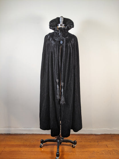 RESERVED | c. 1920s-1930s Black Cape