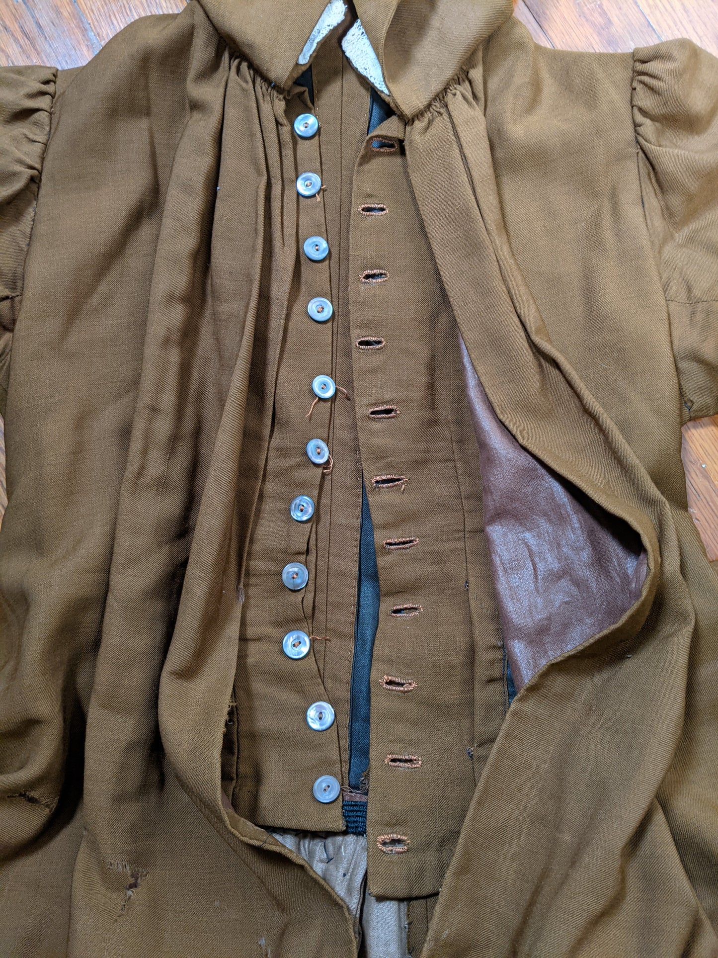Turn of the Century Wrapper Dress