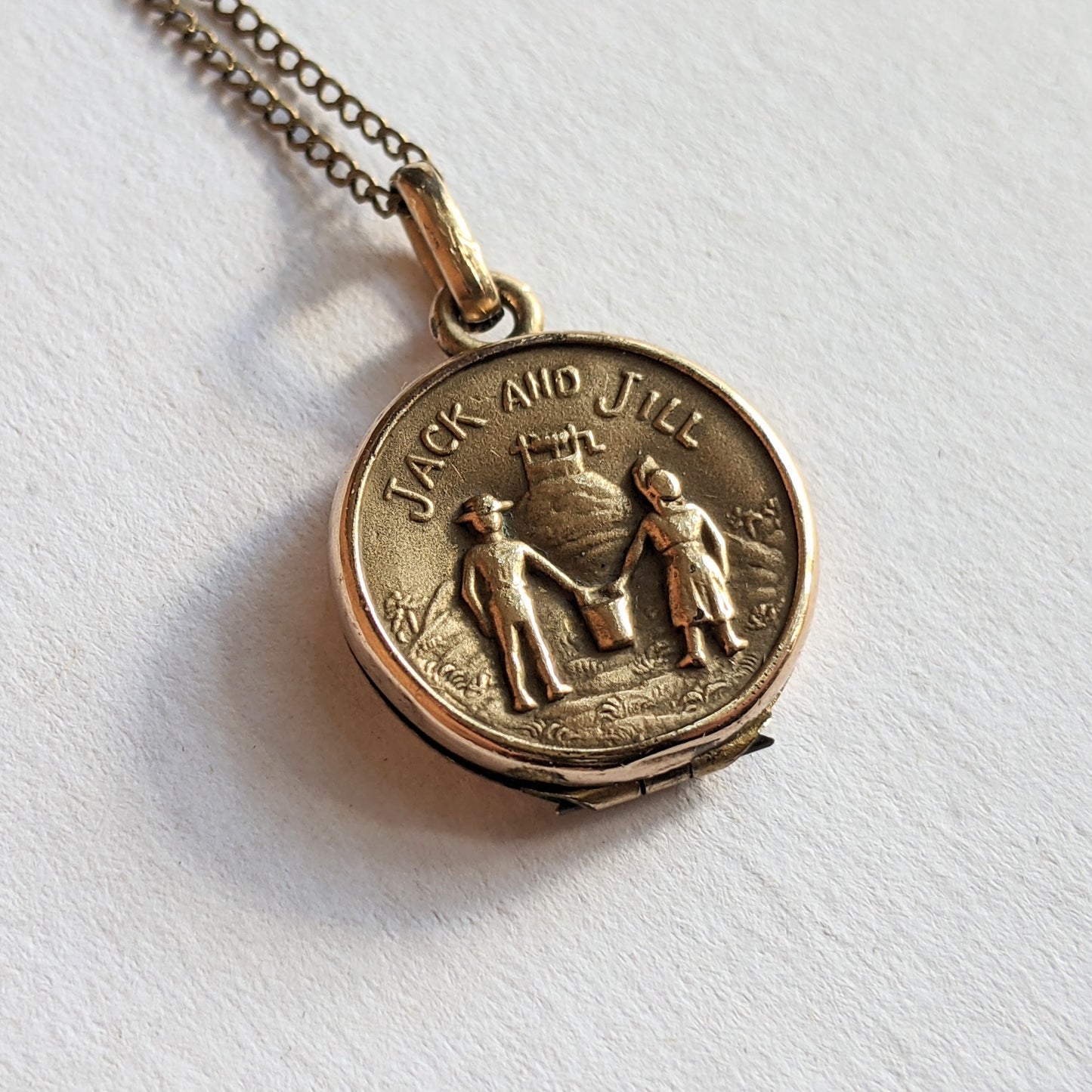 1890s-1900s Jack & Jill Locket