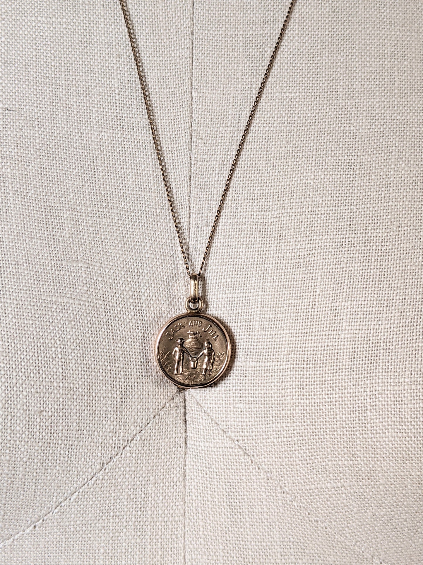 1890s-1900s Jack & Jill Locket