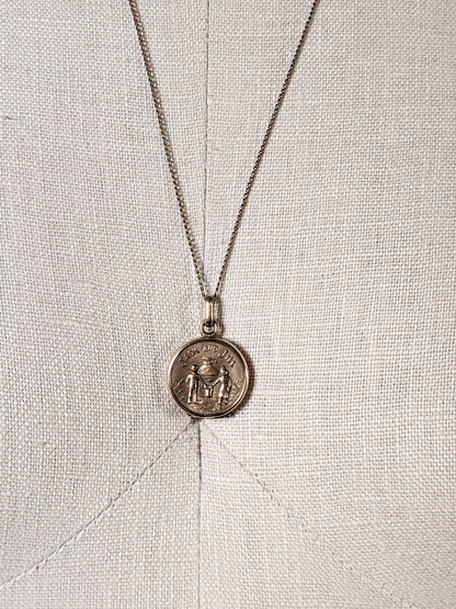 1890s-1900s Jack & Jill Locket