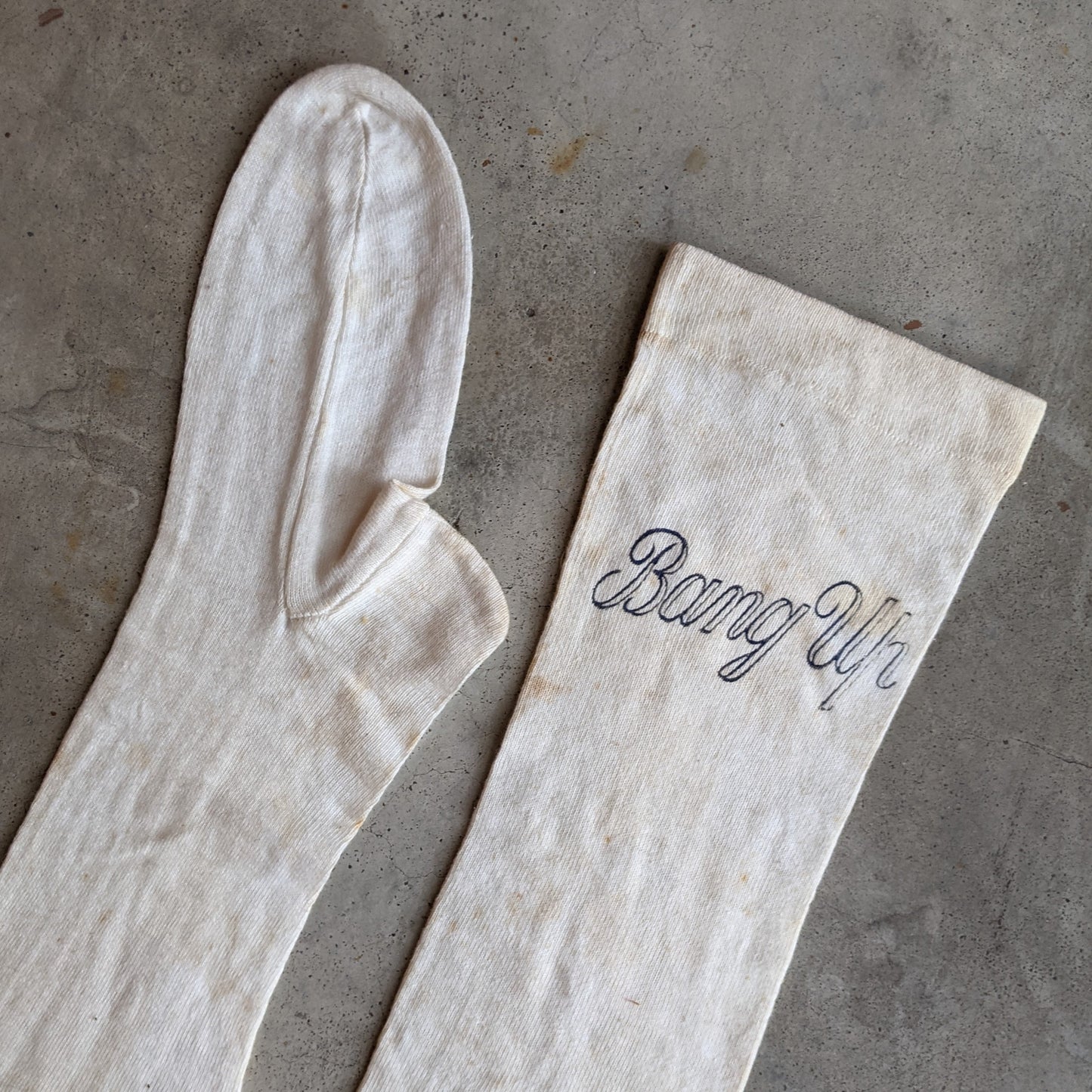 Late 19th-Early 20th c. Bang Up Stockings