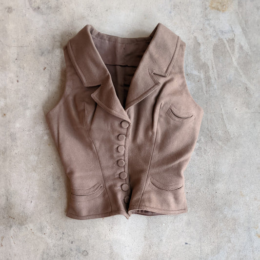 c. 1890s-1900s Women's Waistcoat